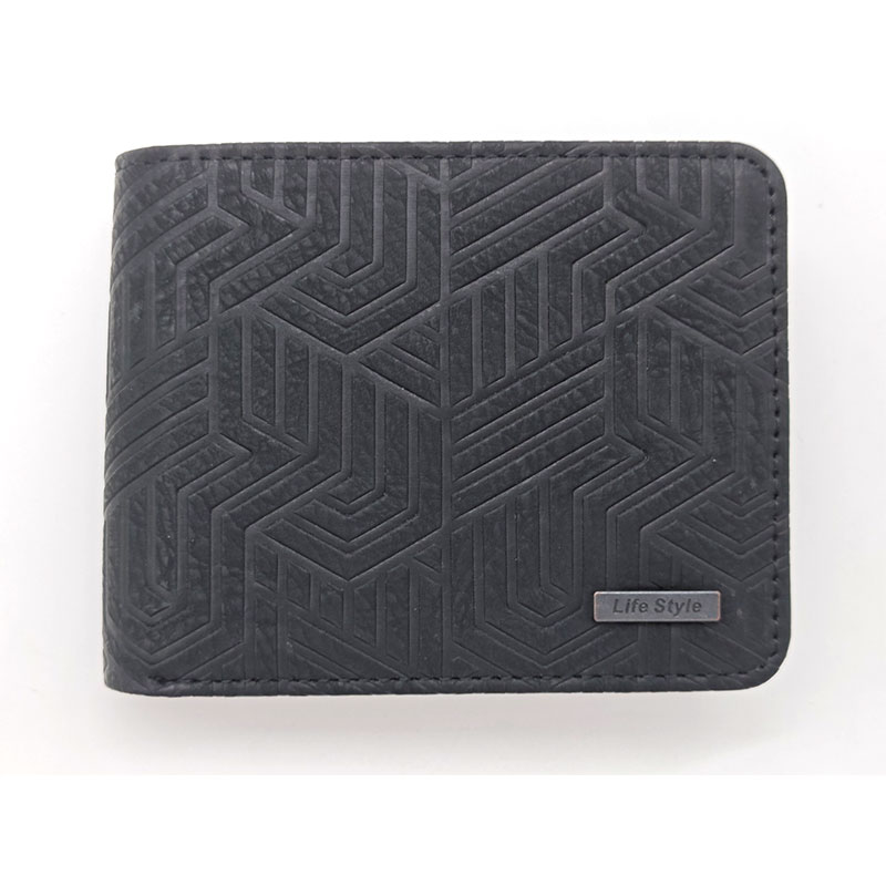 Embossed PU Bifold Wallets For Men