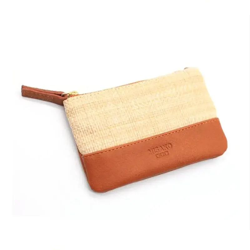 Hemp Fabric Coin Purse Ladies Wallet