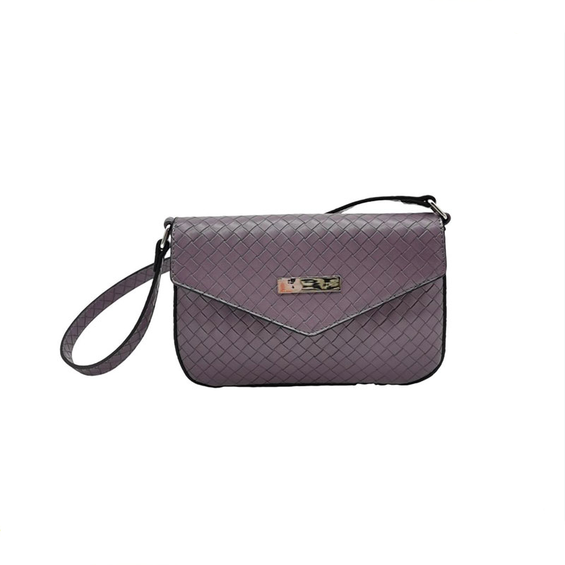 Ladies Braided PU Shoulder Bag