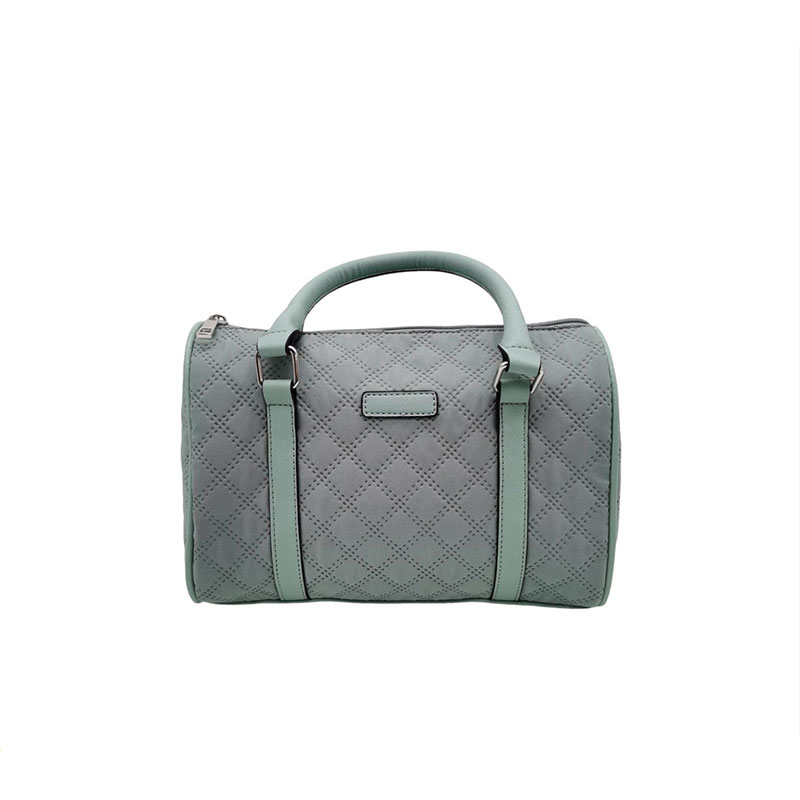 Ladies Quilted Fabric Handle Bag