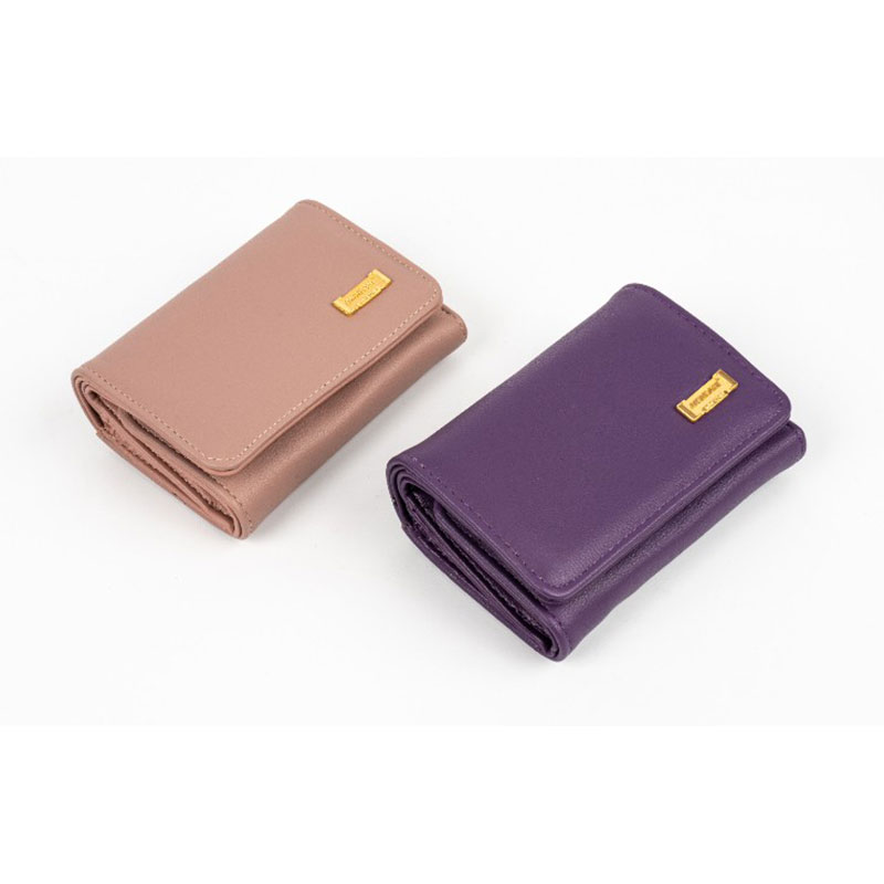 Ladies Trifold Small Card Slots Wallet