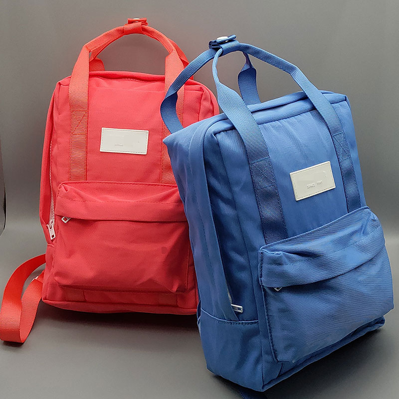 Neutral Korean Version Tide Nylon School bag Backpack