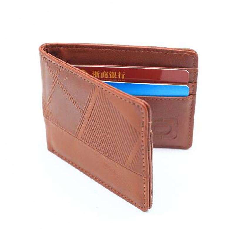 Pattern Embossed Bifold Wallets For Men