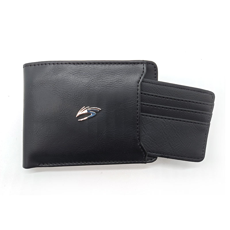 Simple Design Bifold With Extra Card Slots Page Wallet For Men