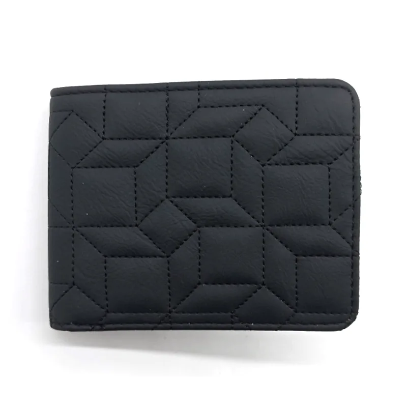 Square Pattern Quilted Bifold Wallets For Men Square Pattern Quilted Bifold Wallets For Men