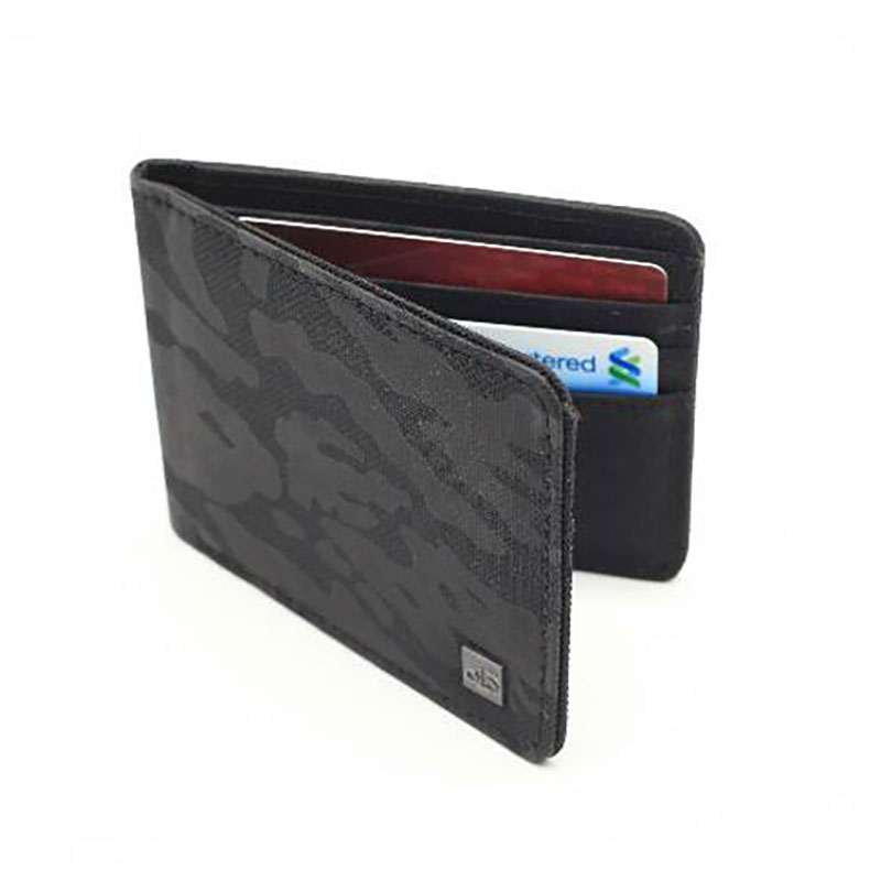 Untidy Pattern Printed Slim Wallet For Men